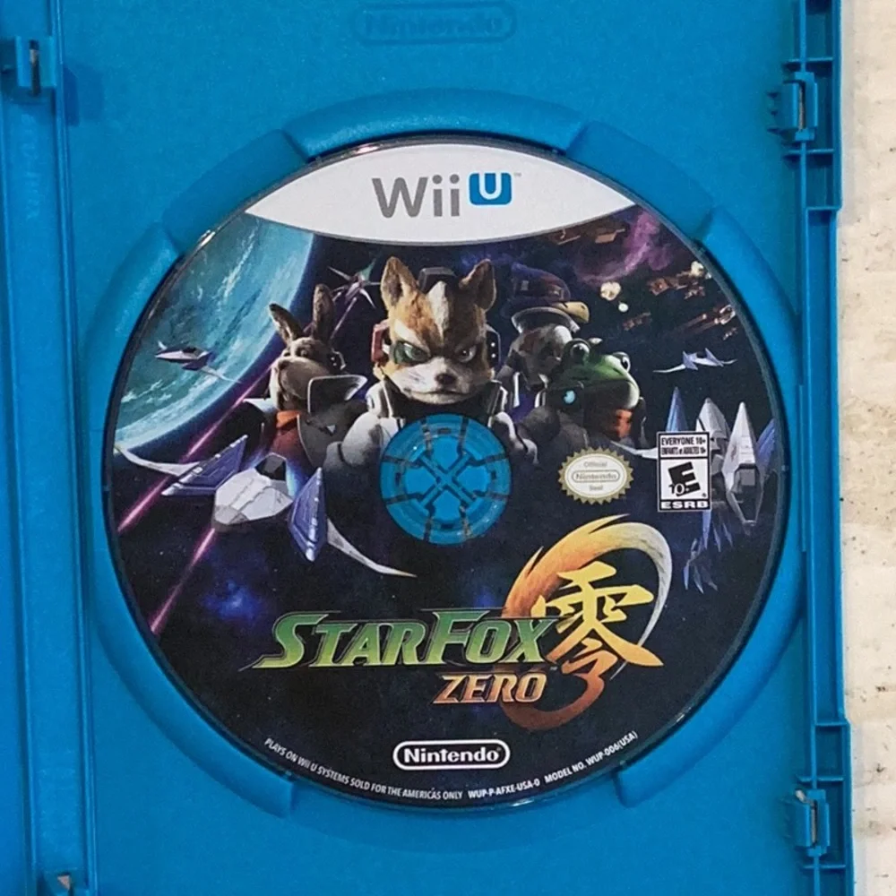 Star Fox  Zero 3 Nintendo Wii U Game CIB